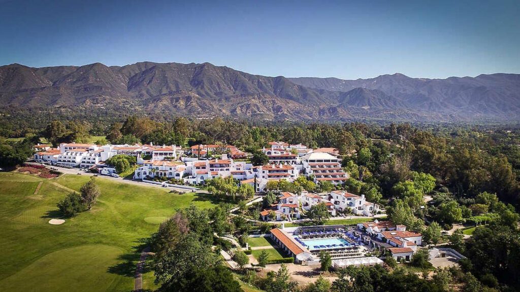 Ojai Valley Inn resort grounds
